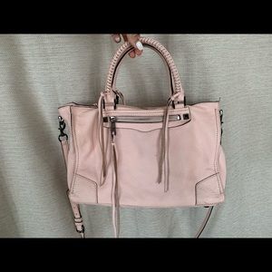 REBECCA MINKOFF PINK LEATHER BAG